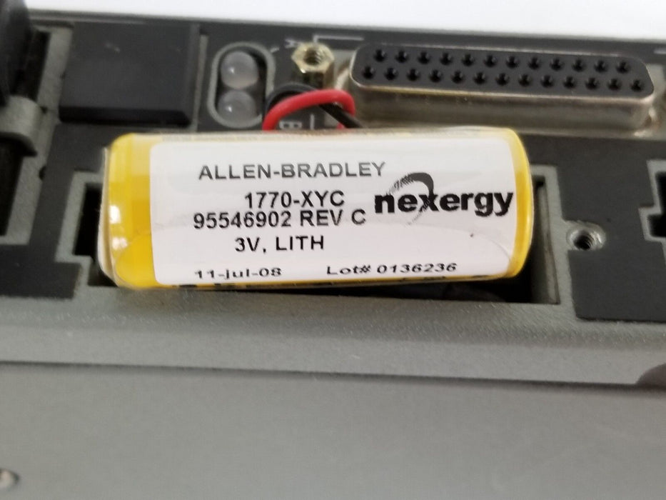 ALLEN BRADLEY 1785-L20B/E PROCESSOR MODULE REV. E01 SER. E F/W REV. B 96246674