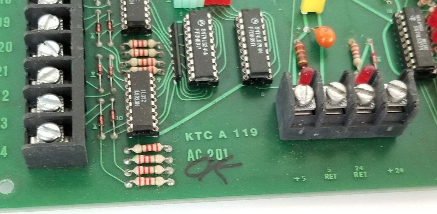 GENERIC KTC-A-119 TERMINAL BOARD AC-201 KTCA119