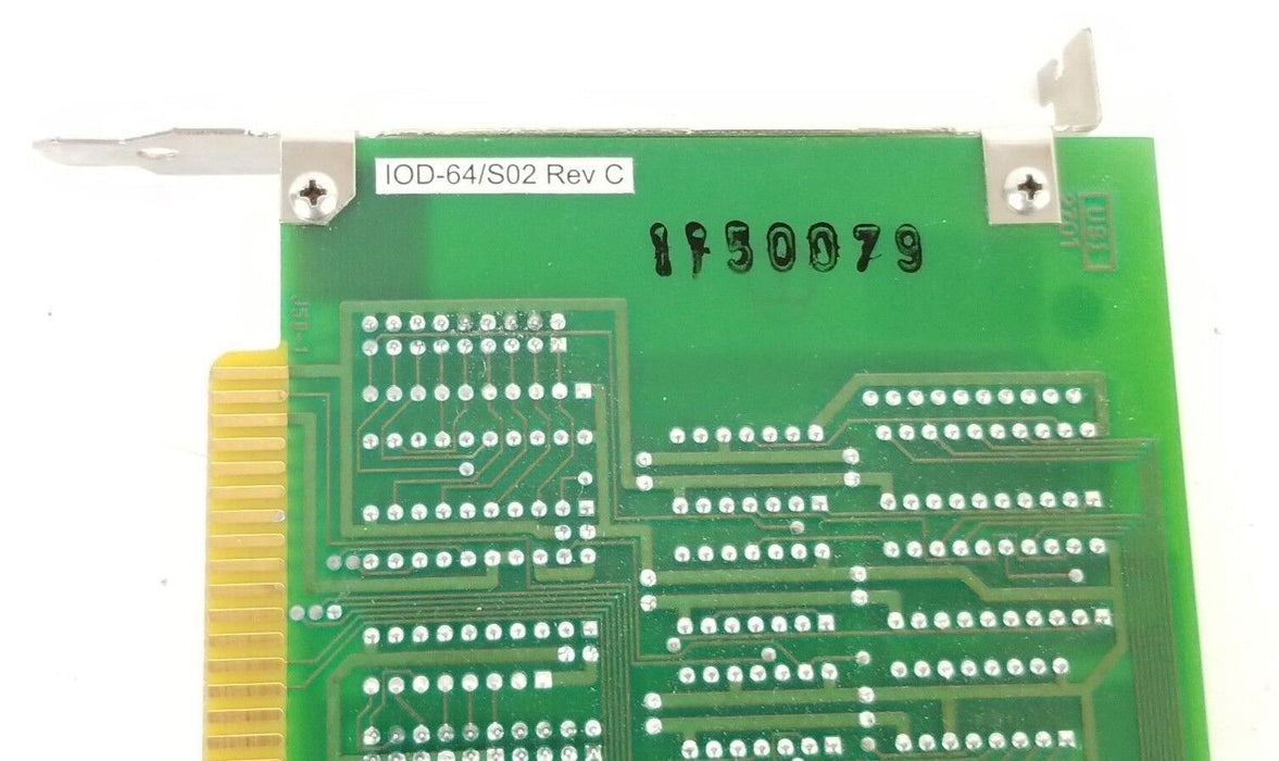 ACCES IO PRODUCTS IOD-64/S02 ISOLATED I/O BOARD 32ZDIO64-00 REV. C 01110457