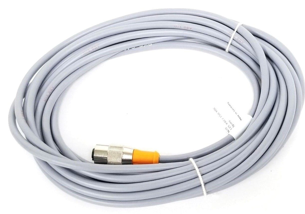 NEW BALLUFF BKS-S 19-1-05 SINGLE-ENDED CORDSET 125 VAC/ 150 VDC, 3-PINS