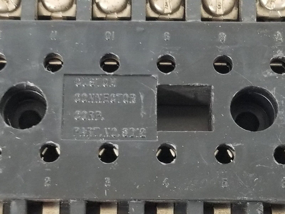 STRUTHERS DUNN 211XBX-P-115VDC, RELAY 211XBX-P W/ CUSTOM CONNECTOR SD12 SOCKET
