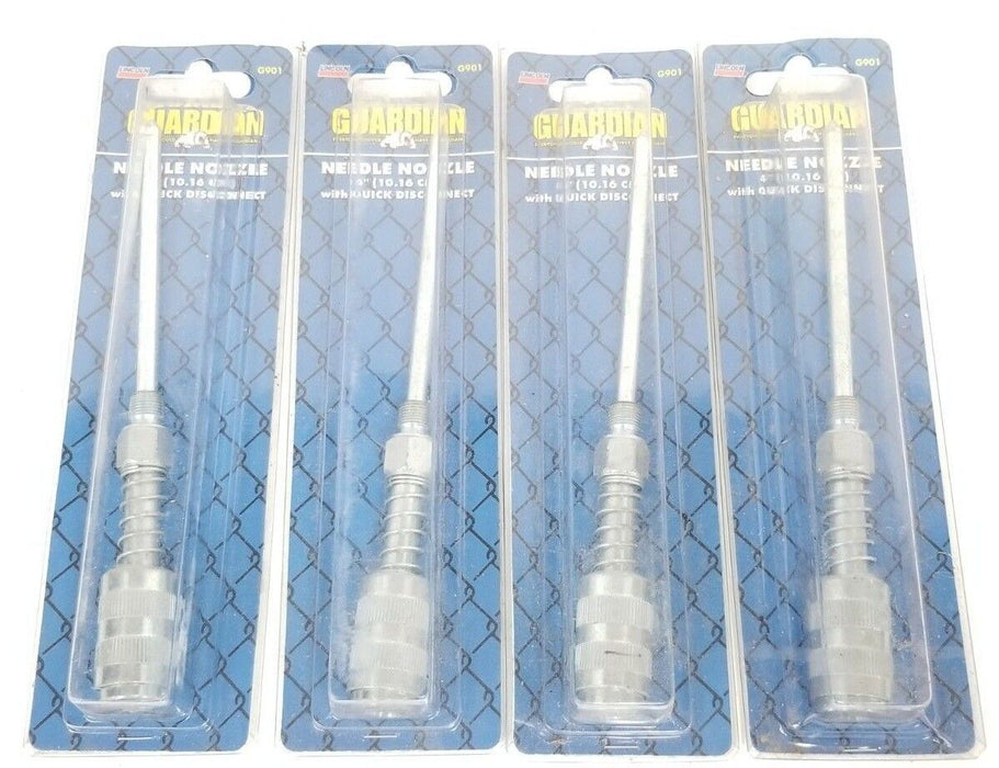 LOT OF 4 NEW GUARDIAN G901 NEEDLE NOZZLES 4'' WITH QUICK DISCONNECT