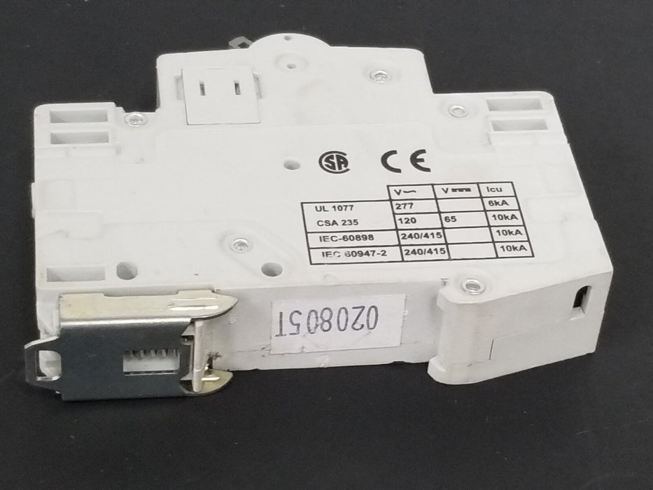 CUTLER-HAMMER WMS1D00 CIRCUIT BREAKER 0.5A, 240V, 1P, D0.5