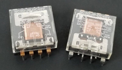 LOT OF 2 NIB HONEYWELL MPZR02 RELAYS EMC6076 9643 NC2D-JP-DC48V