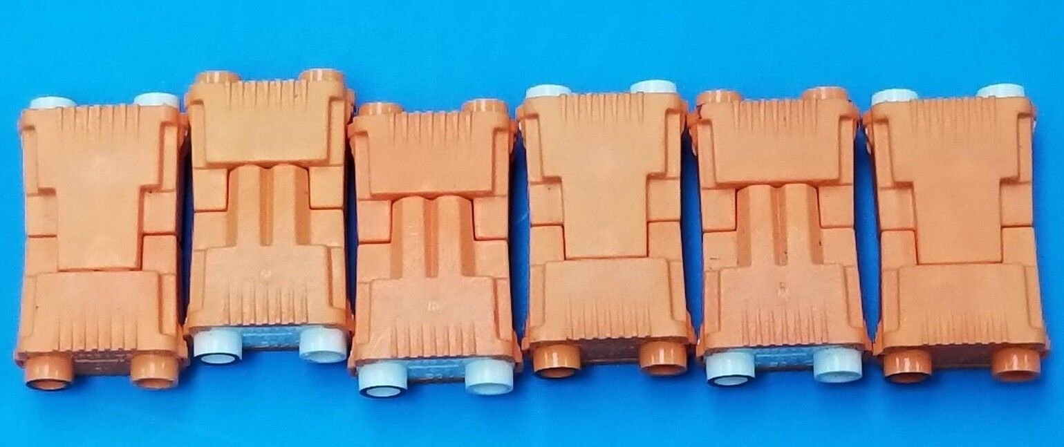 LOT OF 6 NEW IDEAL MODEL: 102 BALLAST DISCONNECTS 6A-600V