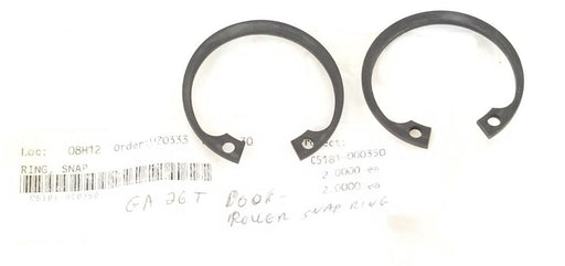 LOT OF 2 NEW GENERIC C5181-000350 SNAP RINGS C5181000350