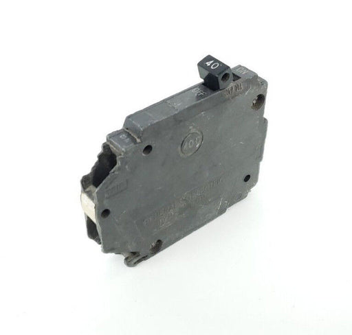 LOT OF 3 GENERAL ELECTRIC TQP140 CIRCUIT BREAKERS 40AMP 1POLE