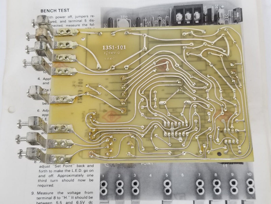 NEW FENNER INDUSTRIAL CONTROLS 12M3-101 VOLTAGE SENSOR BOARD 12M3101