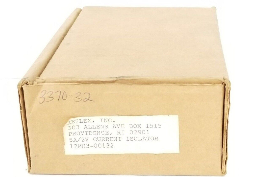 NIB REFLEX INC. 12M03-00132 CURRENT ISOLATOR BOARD 5A/2V 12M0300132