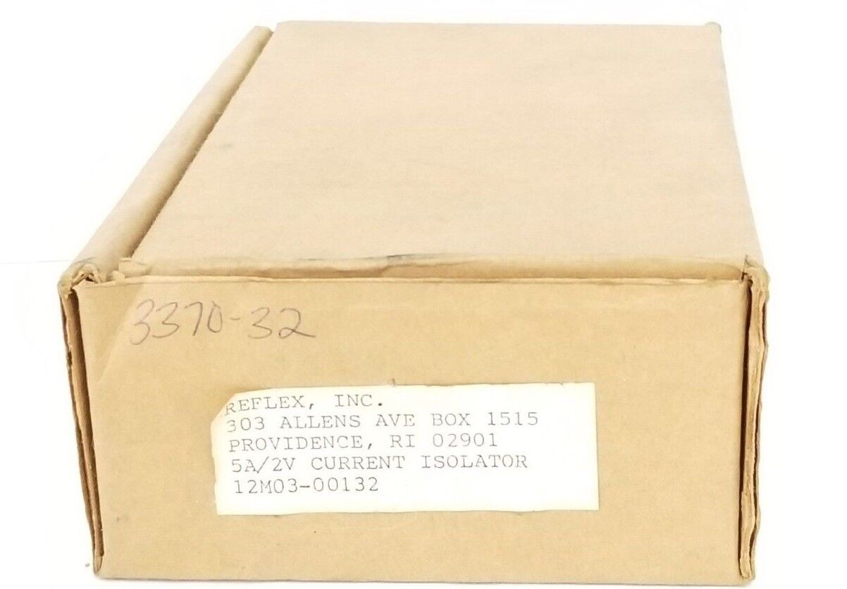 NIB REFLEX INC. 12M03-00132 CURRENT ISOLATOR BOARD 5A/2V 12M0300132