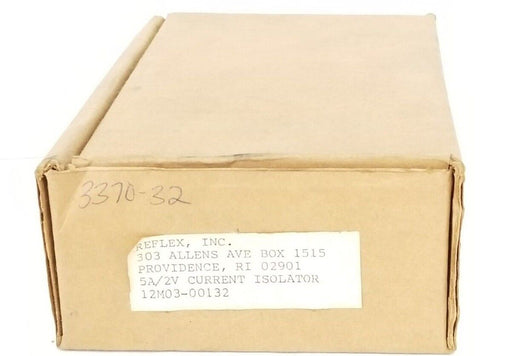 NIB REFLEX INC. 12M03-00132 CURRENT ISOLATOR BOARD 5A/2V 12M0300132