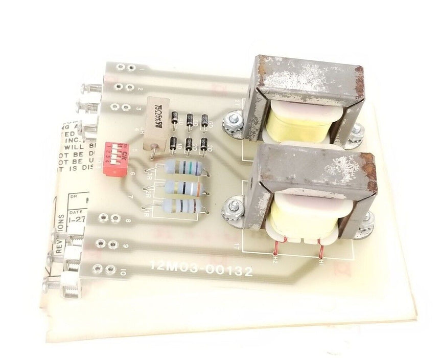 NIB REFLEX INC. 12M03-00132 CURRENT ISOLATOR BOARD 5A/2V 12M0300132