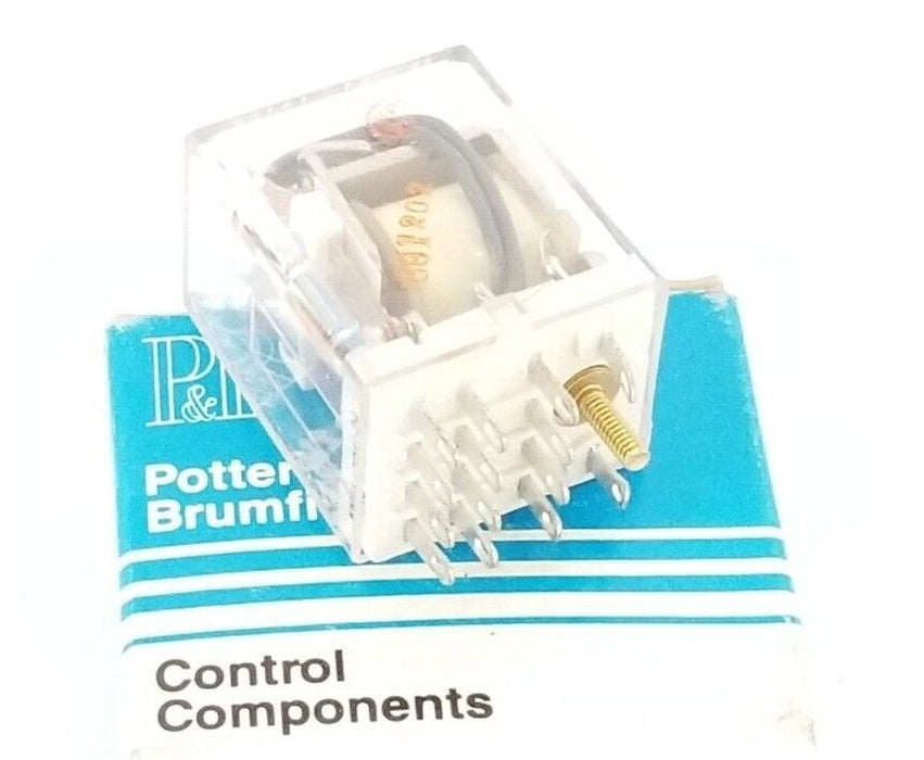 LOT OF 4 NIB POTTER & BRUMFIELD KHU17D11-24V RELAYS 0890, 12VDC, 3A