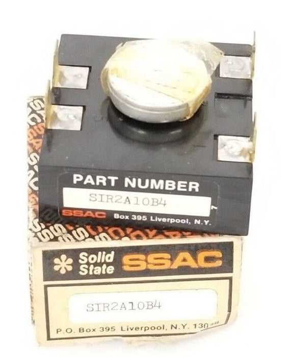 NIB SSAC SIR2A10B4 SOLID STATE RELAY-ISOLATED