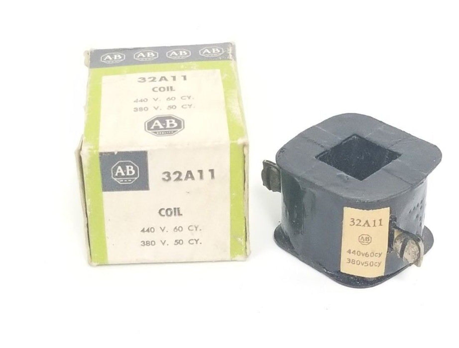 NIB ALLEN BRADLEY 32A11 COIL 480V. 60CY, 380V. 50CY.