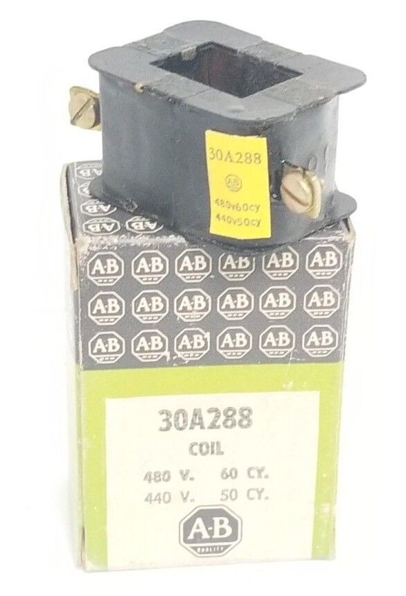 NIB ALLEN BRADLEY 30A288 COIL 480V. 60CY. 440V. 50CY.