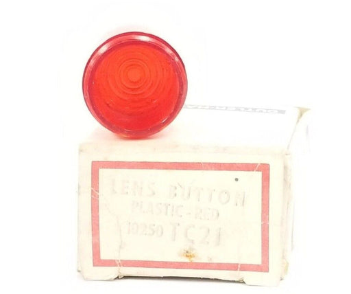 NIB EATON CULTER-HAMMER 10250TC21 LENS BUTTON PLASTIC RED