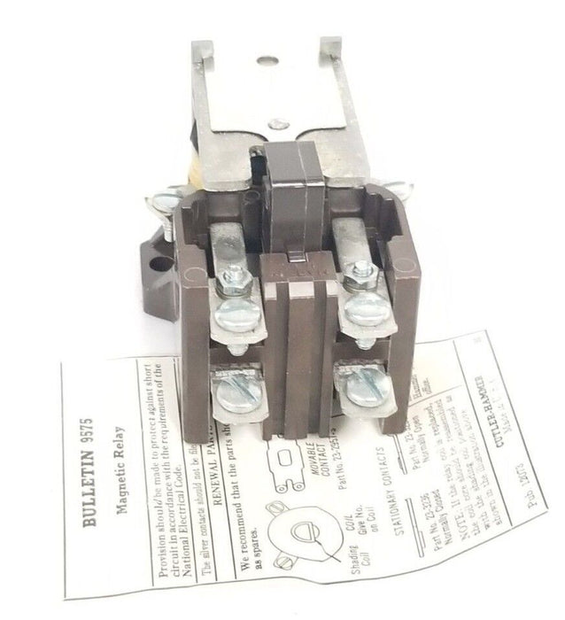 NIB CUTLER-HAMMER 9575H2532-97 TYPE "AA" RELAY COIL 120V, 9575H253297
