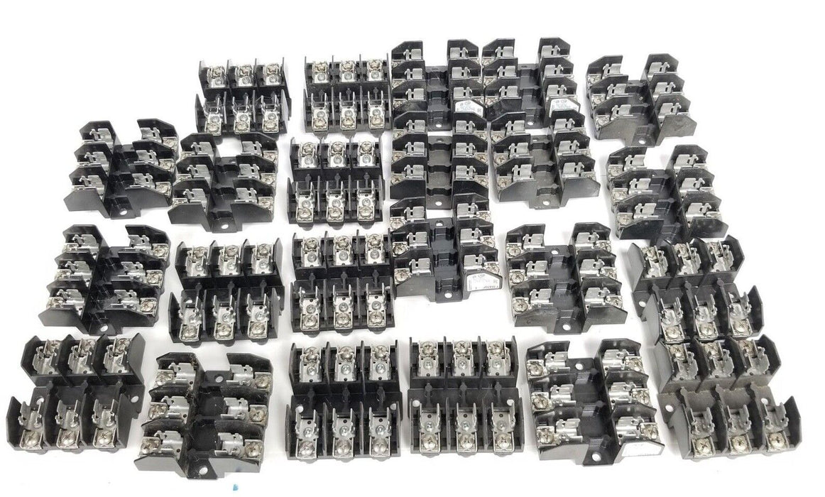 LOT OF 23 MARATHON F30A3SP FUSE HOLDERS 250V, 30A, 3P, 10AWG, 98130-3