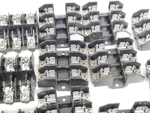 LOT OF 23 MARATHON F30A3SP FUSE HOLDERS 250V, 30A, 3P, 10AWG, 98130-3
