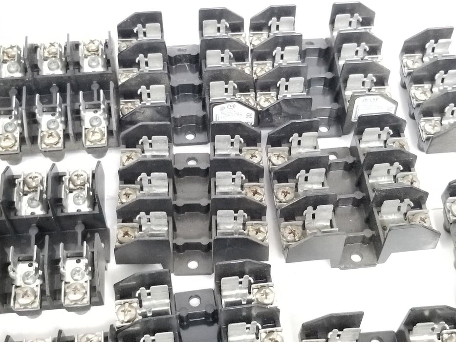LOT OF 23 MARATHON F30A3SP FUSE HOLDERS 250V, 30A, 3P, 10AWG, 98130-3