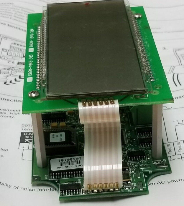 DYNASONICS MODEL TFXL FLOW METER BOARD & READOUT KIT 3809 0110 D020-1045-XXX