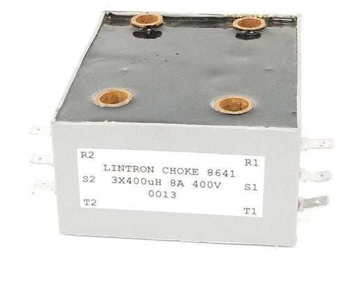 LINTRON 8641 CASED CHOKE 3X400uH, 8A, 400V