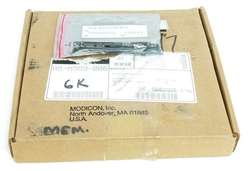 NIB MODICON AEG AS-M380-006 EXECUTIVE MEMORY MODULE AS-9487-004 M380-006