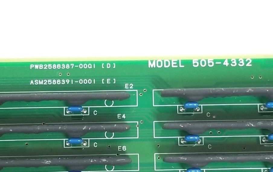 SIEMENS 505-4332 INPUT MODULE PWB2586387-0001 D ASM2586391-0001 E MD24A31092