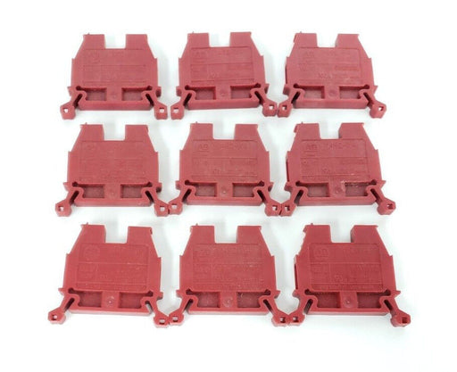 LOT OF 9 ALLEN BRADLEY 1492-W2 TERMINAL BLOCKS 1492W2