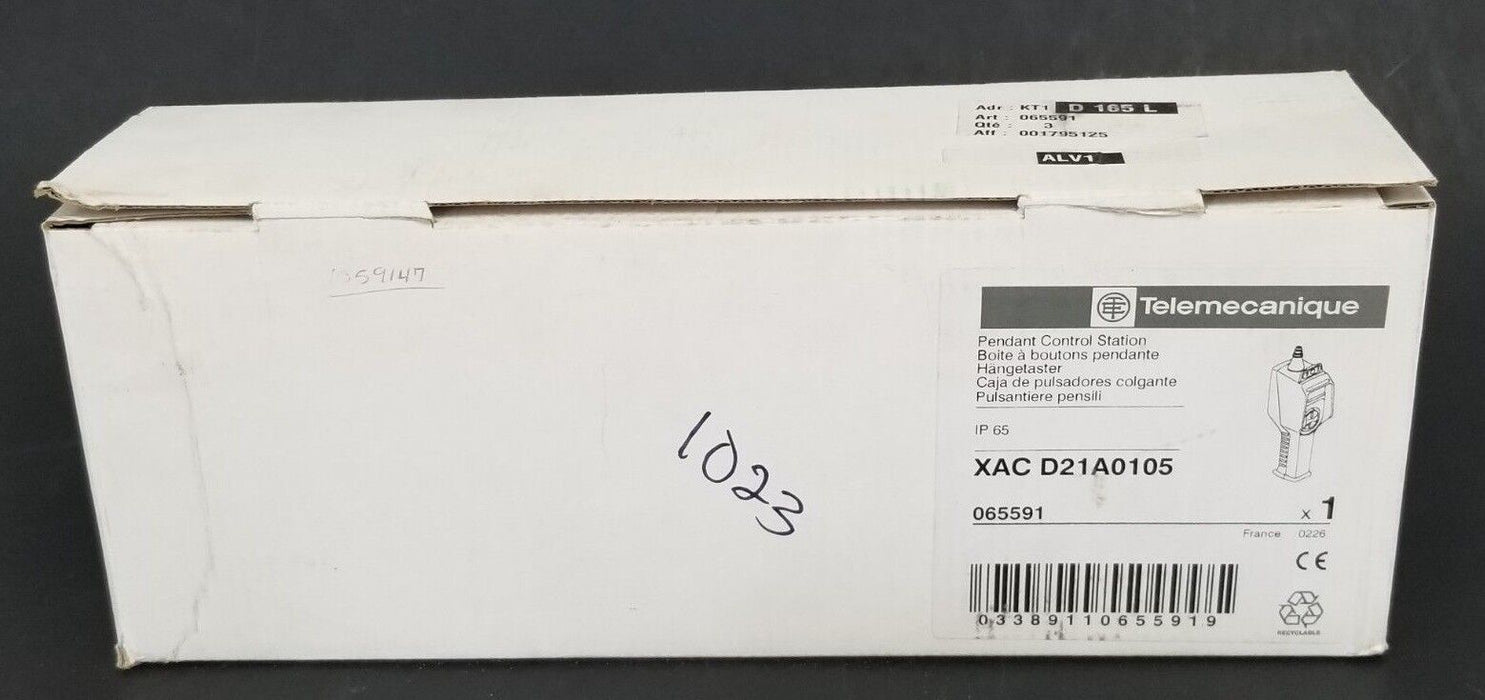 NIB TELEMECANIQUE XAC D21A0105 PENDANT CONTROL STATION XACD21A0105