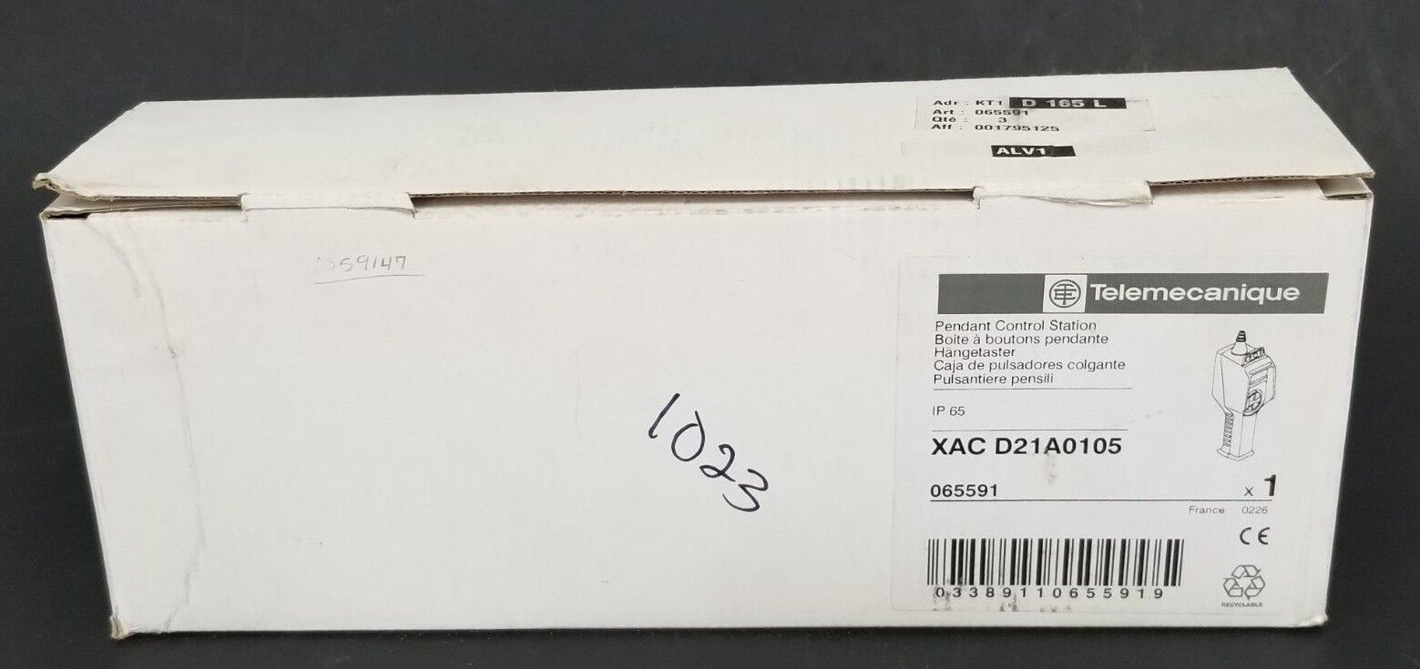 NIB TELEMECANIQUE XAC D21A0105 PENDANT CONTROL STATION XACD21A0105