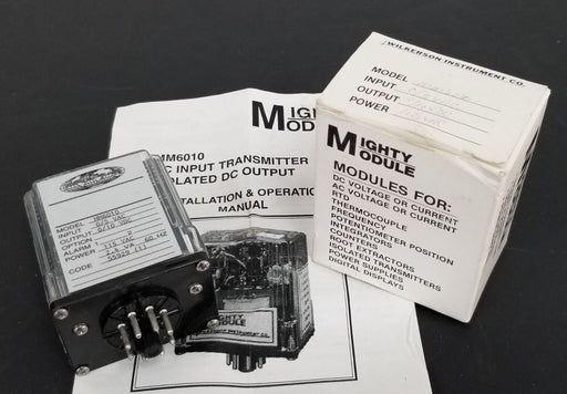 NIB MIGHTY MODULE MM6010 TRANSMITTER ISOLATED 0/5 VAC, 0/10 VDC, 115VAC, 2.4 VA