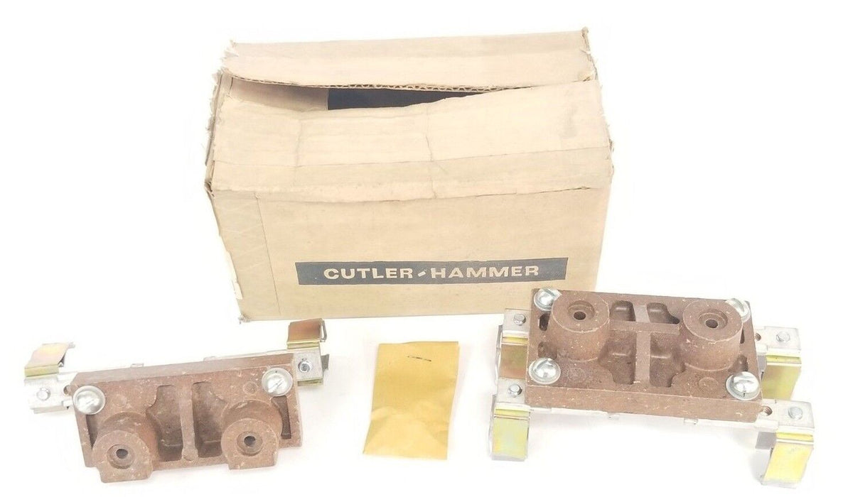 NIB EATON CUTLER-HAMMER C350BBC62 FUSE BLOCK 3-POLE TYPE: B, SER. A2