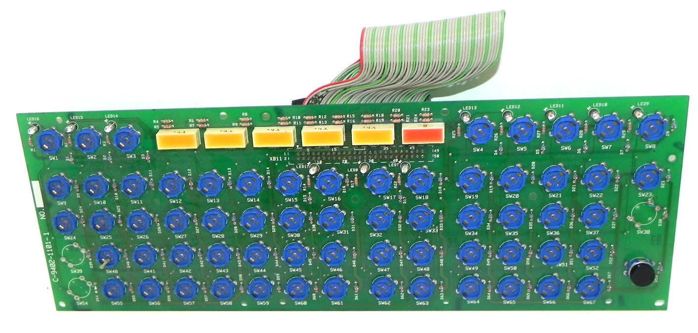 OKUMA C-9402-1101-1 KEYBOARD HAGIWARA C-9402-4101-1