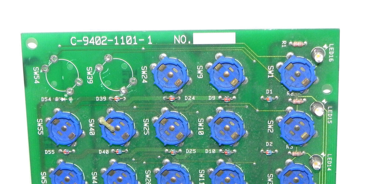 OKUMA C-9402-1101-1 KEYBOARD HAGIWARA C-9402-4101-1