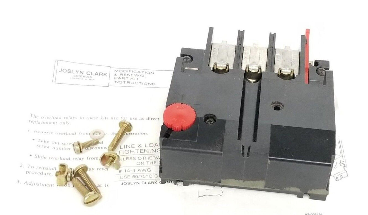 NIB JOSLYN CLARK KTM31-15 OVERLOAD RELAY REPLACEMENT KIT KTM3115