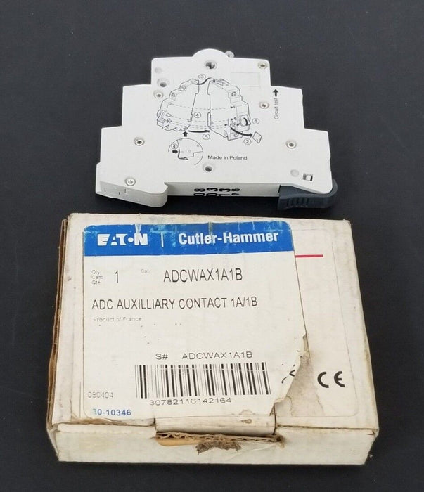 NIB EATON CUTLER-HAMMER ADCWAX1A1B ADC AUXILIARY CONTACT 1A/1B