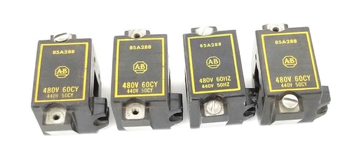 LOT OF 4 ALLEN BRADLEY 85A288 OPERATING COILS 480V 60HZ, 440V 50HZ