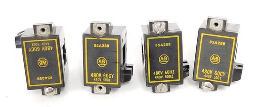 LOT OF 4 ALLEN BRADLEY 85A288 OPERATING COILS 480V 60HZ, 440V 50HZ