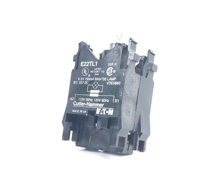 NEW EATON CUTLER-HAMMER E22TL1 TRANSFORMER UNIT SER. A1, 110V 50HZ, 120V 60HZ