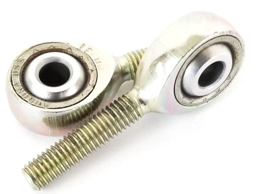 LOT OF 2 NEW AURORA MM-3T SPHERICAL ROD BEARINGS 10-32 THREAD 0.1900 IN. BORE