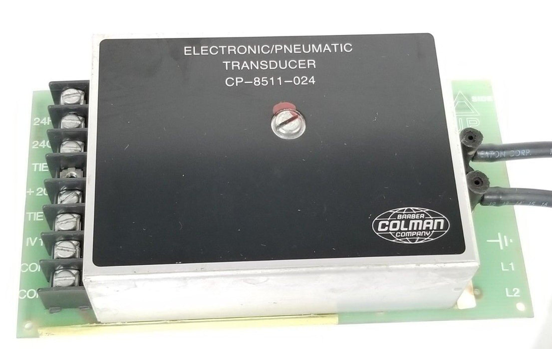 BARBER COLMAN CO. CP-8511-024 ELECTRONIC/PNEUMATIC TRANSDUCER BDZD-1137 BC1-0
