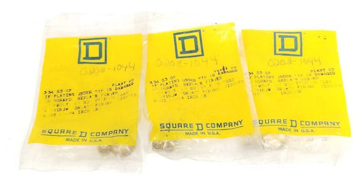 LOT OF 3 NEW SQUARE D 334-S3-G2 TIPS 0208-1044 334S3G2