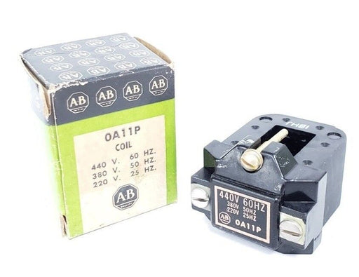 LOT OF 9 NIB ALLEN BRADLEY 0A11P COILS 440/380/220VAC 60/50/25HZ 0-A11P OA11P