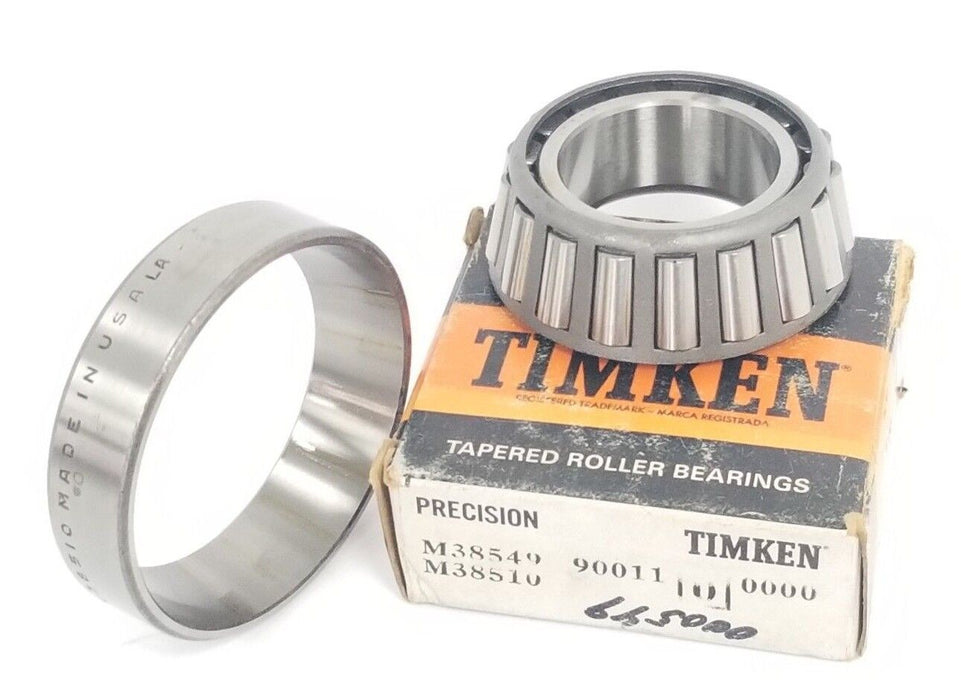 NIB TIMKEN M38549 90011 / M38510 PRECISION ROLLER BEARING ASSEMBLY M38549-90011