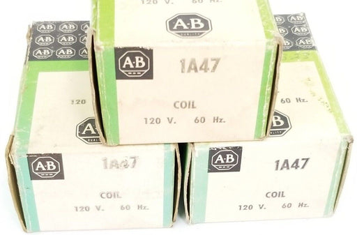 LOT OF 3 NIB ALLEN BRADLEY 1A47 COILS 120V 60HZ