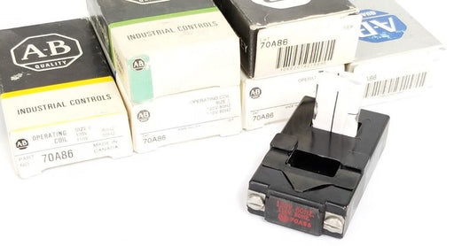LOT OF 6 NIB ALLEN BRADLEY 70A86 OPERATING COILS 110-120V 50-60HZ