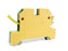 LOT OF 4 WEIDMULLER EK-2.5/35 TERMINAL BLOCKS 2.5 MM GREEN/YELLOW