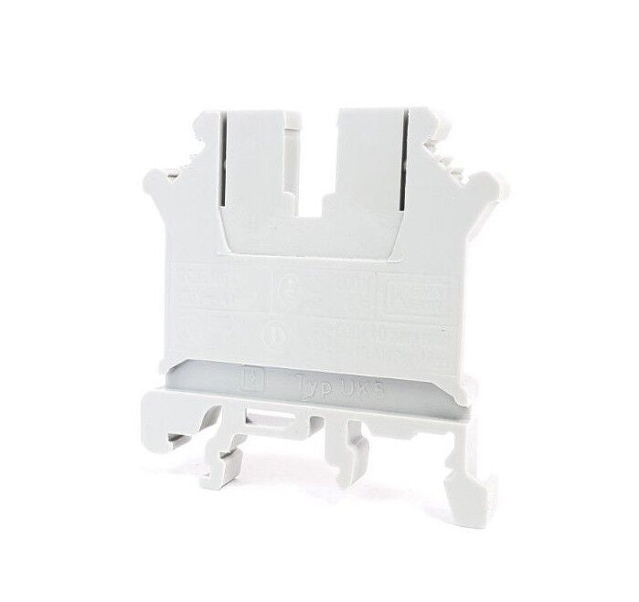 LOT OF 16 PHOENIX CONTACT TYPE UK5 FEED-THROUGH TERMINAL BLOCKS GREY VDE 0611